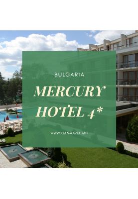 Bulgaria! MERCURY HOTEL 4* de la 161 €