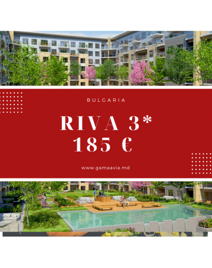 Bulgaria! Riva 3* - 185 €