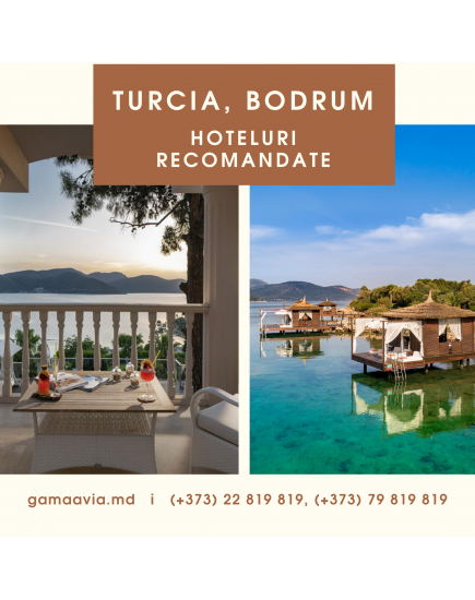 Odihna in Turcia! Hoteluri recomandate in Bodrum!