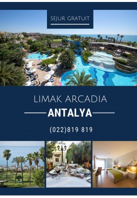 Antalya! Limak Arcadia Golf Resort ofera copiilor sejur GRATUIT!