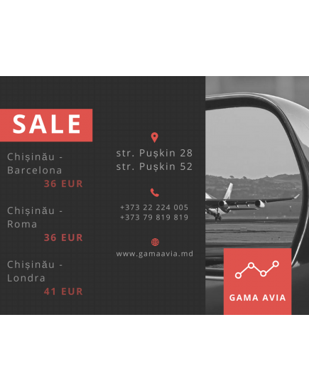 De sărbători și biletele avia sînt magice!